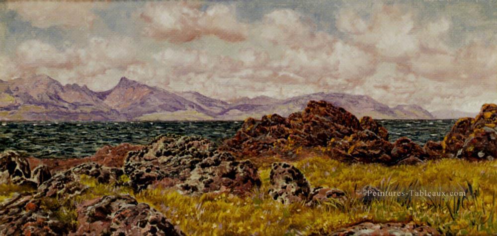 Farland Rocks paysage Brett John Peintures à l'huile
